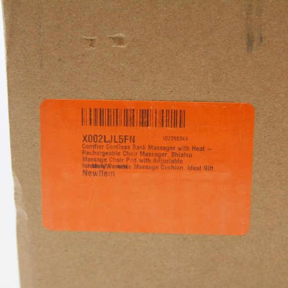 Comfier Cordless Back Massager with Heat - Rechargeable Chair Massager - Picture 9 of 9